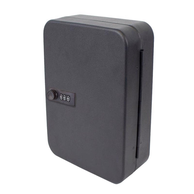 Lucky Line Black Steel Key Cabinet with Combo Lock 7.87 in. 3.25 in. 2.88 in.