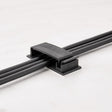 Wrap-It 3.38 in. L Black Plastic Cable Clip, Pack of 6