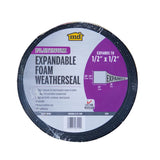 M-D Building Products PLATINUM Black Foam Weatherseal For Gaps and Openings 240 in. L X 0.5 in.