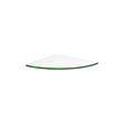 Dolle 0.31 in. H X 11.8 in. W X 11.8 in. D Clear Glass Corner Shelf, Pack of 3