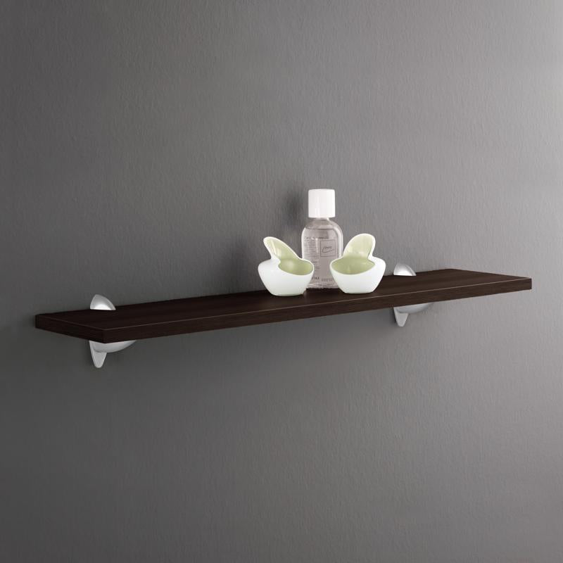 Dolle Lite .75 in. H X 23.6 in. W X 7.9 in. D Espresso Wood Shelf Board, Pack of 2