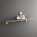 Dolle Lite .75 in. H X 23.6 in. W X 7.9 in. D Driftwood Wood Shelf Board, Pack of 2