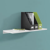 Dolle Lite .75 in. H X 23.6 in. W X 9.8 in. D White Wood Shelf Board, Pack of 2