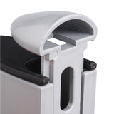 Dolle Jam 3 in. H X 1 in. W X 1.6 in. D Silver Metal Shelf Clips, Pack of 5