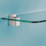 Dolle Cuadro 2.7 in. H X 0.9 in. W X 1.9 in. D Silver Metal Shelf Clips, Pack of 7