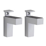 Dolle Eliot 4.4 in. H X 0.9 in. W X 2.6 in. D Silver Metal Shelf Clips, Pack of 7