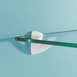 Dolle Scoop 3 in. H X 1 in. W X 2.5 in. D White Metal Shelf Clips, Pack of 7