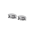 Dolle Flic 1.6 in. H X 1.6 in. W X 0.8 in. D Silver Metal Shelf Clips, Pack of 8