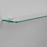 Dolle Flac 1.6 in. H X 1.6 in. W X 0.8 in. D Silver Metal Shelf Clips, Pack of 8