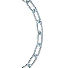 Koch Industries 2/0 in. Straight Link Steel Coil Chain 0.189 in. D X 20 ft. L