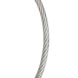 Koch Industries 1/8-3/16 in. D X 250 ft. L Galvanized Clear Vinyl Coated Wire Rope Cable