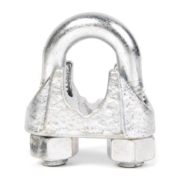 Koch Industries Zinc-Plated Forged Steel Wire Rope Clip 3/8 in. L, Pack of 10