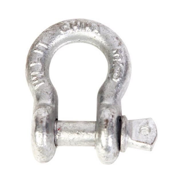 Koch Industries Hot Dipped Galvanized Forged Steel Anchor Shackle 1000 lb, Pack of 10