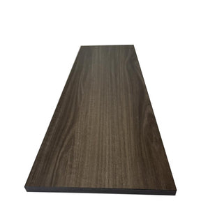 NB 0.63 in. H X 11.8 in. W X 36 in. D Espresso Wood Shelf Board, Pack of 5