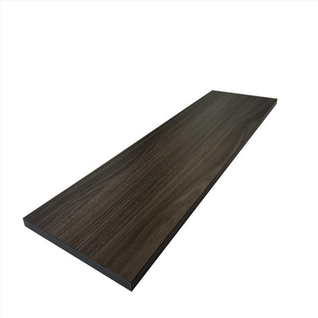 NB 0.63 in. H X 11.8 in. W X 36 in. D Espresso Wood Shelf Board, Pack of 5