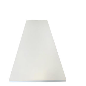 NB 0.63 in. H X 10 in. W X 23.6 in. D White Wood Shelf Board, Pack of 5