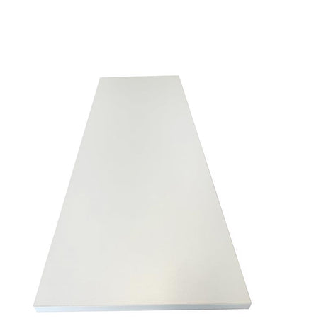 NB 0.63 in. H X 10 in. W X 23.6 in. D White Wood Shelf Board, Pack of 5