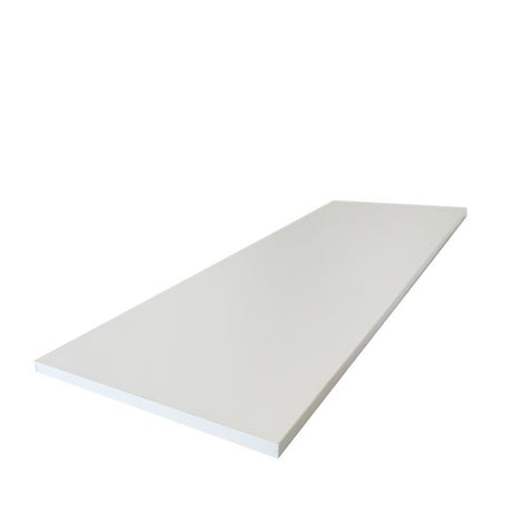 NB 0.63 in. H X 10 in. W X 23.6 in. D White Wood Shelf Board, Pack of 5
