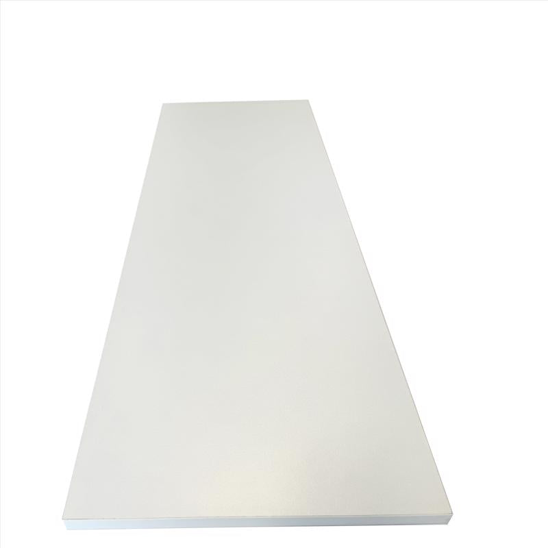 NB 0.63 in. H X 11.8 in. W X 23.6 in. D White Wood Shelf Board, Pack of 5