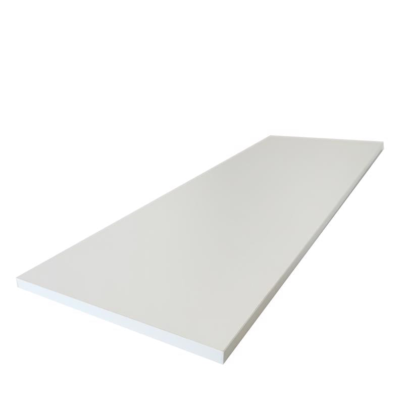 NB 0.63 in. H X 11.8 in. W X 23.6 in. D White Wood Shelf Board, Pack of 5