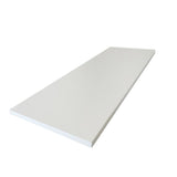 NB 0.63 in. H X 11.8 in. W X 36 in. D White Wood Shelf Board, Pack of 5