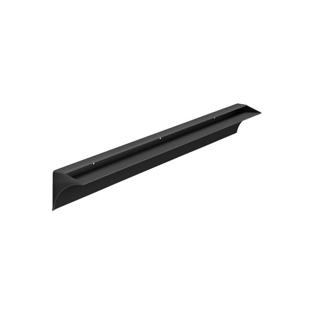 Dolle Rail 1.9 in. H X 23.6 in. W X 1.6 in. D Black Aluminum Shelf Bracket, Pack of 6