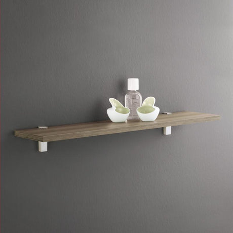Dolle Lite 0.75 in. H X 31.5 in. W X 9.8 in. D Driftwood Particle Board Shelf Board, Pack of 2