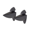 Dolle Ara 4.5 in. H X 1.8 in. W X 4.1 in. D Black Metal Shelf Clips, Pack of 4