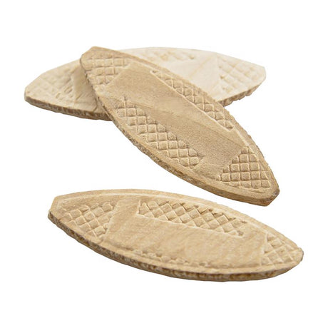Richelieu Fluted Wood Plate Joining Biscuits .63 in. D X 1.85 in. L 50 pk Natural, Pack of 5