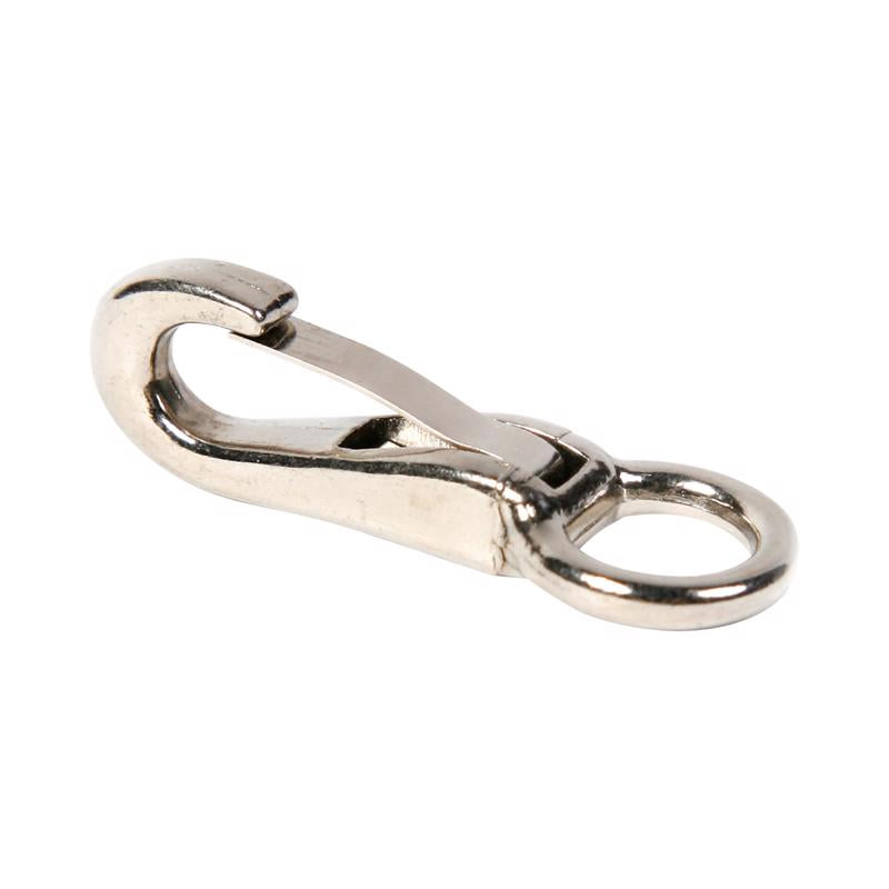 Koch Industries Nickel-Plated Die Cast Spring Snap 30 lb 1.81 in. L, Pack of 10