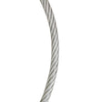 Koch Industries 3/32-3/16 in. D X 50 ft. L Galvanized Clear Vinyl Coated Wire Rope Cable, Pack of 5