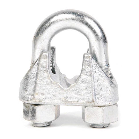Koch Industries Zinc-Plated Steel Wire Rope Clip, Pack of 5