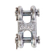 Koch Industries Zinc-Plated Carbon Steel Double Clevis 9200 lb, Pack of 5