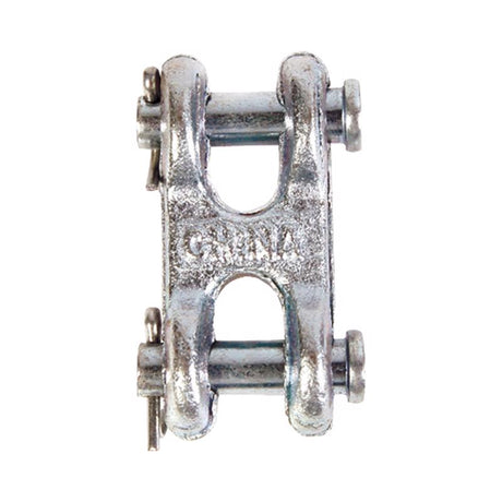 Koch Industries Zinc-Plated Carbon Steel Double Clevis 9200 lb, Pack of 5