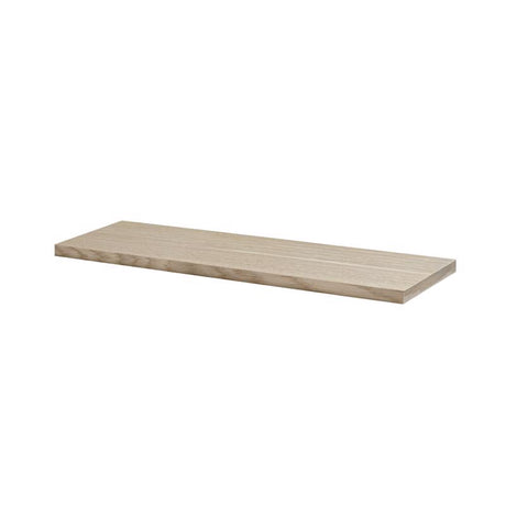 Dolle Lite Feelwood 0.79 in. H X 23.6 in. W X 7.9 in. D Oak Particle Board Decorative Wall Shelf, Pack of 2