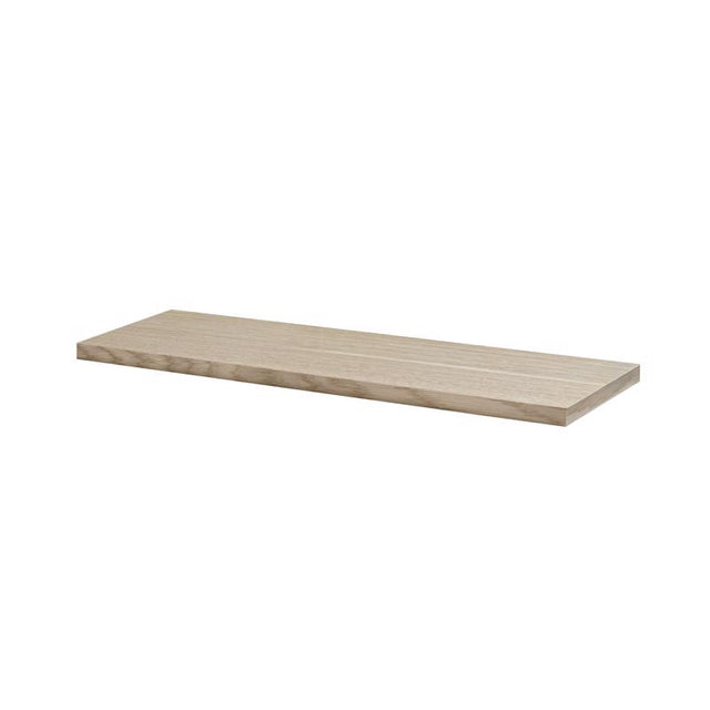 Dolle Lite Feelwood 0.79 in. H X 23.6 in. W X 7.9 in. D Oak Particle Board Decorative Wall Shelf, Pack of 2