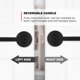 Kwikset Matte Black Privacy Lever