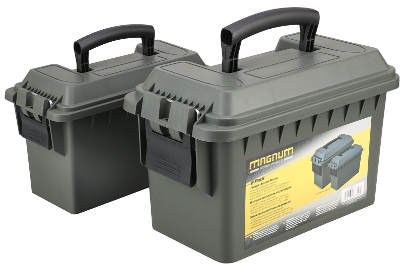 Magnum 10125 Tactical Storage Box, 13-3/4 in 50 Caliber & 11-1/2 in 30 Caliber L, 30 Caliber 50 Caliber, Pack of 6