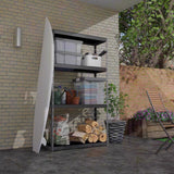 Ar Shelving All Road / Outdoor shelving 71 in. H X 29.5 in. W X 20 in. D Steel Shelving Unit