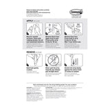 3M Command Small Plastic Refill Strips 2.12 in. L 16 pk, Pack of 6