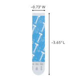 3M Command Large Foam Strips 3.65 in. L 8 pk, Pack of 6
