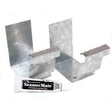 Amerimax 3 in. H X 5 in. W X 5.5 pk L Gray Galvanized Steel K Gutter Connector, Pack of 25