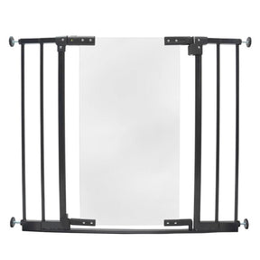 North States Graphite Metal/Acrylic Expandable Baby Gate 1 pk