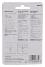 Landscapers Select GB0403L Ceiling Hook, 1-1/2 in L, Zinc Alloy, Antique Brass, Antique Brass, Wall