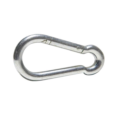Koch Industries .75 in. D X 4.750 in. L Nickel-Plated Steel Spring Snap 350 lb, Pack of 10