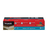 FastenMaster Headlok 8 in. L Torx Ttap T30 Coarse Structural Wood Screws 50 pk