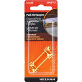 HILLMAN Gilt Sawtooth Picture Hanger 2 pk, Pack of 10