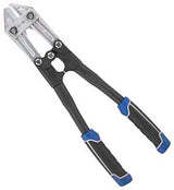 Vulcan JL-WD-0614 Bolt Cutter, 5 mm Cutting Capacity, Chrome Molybdenum Steel Jaw, 14 in OAL, Black/Blue Handle