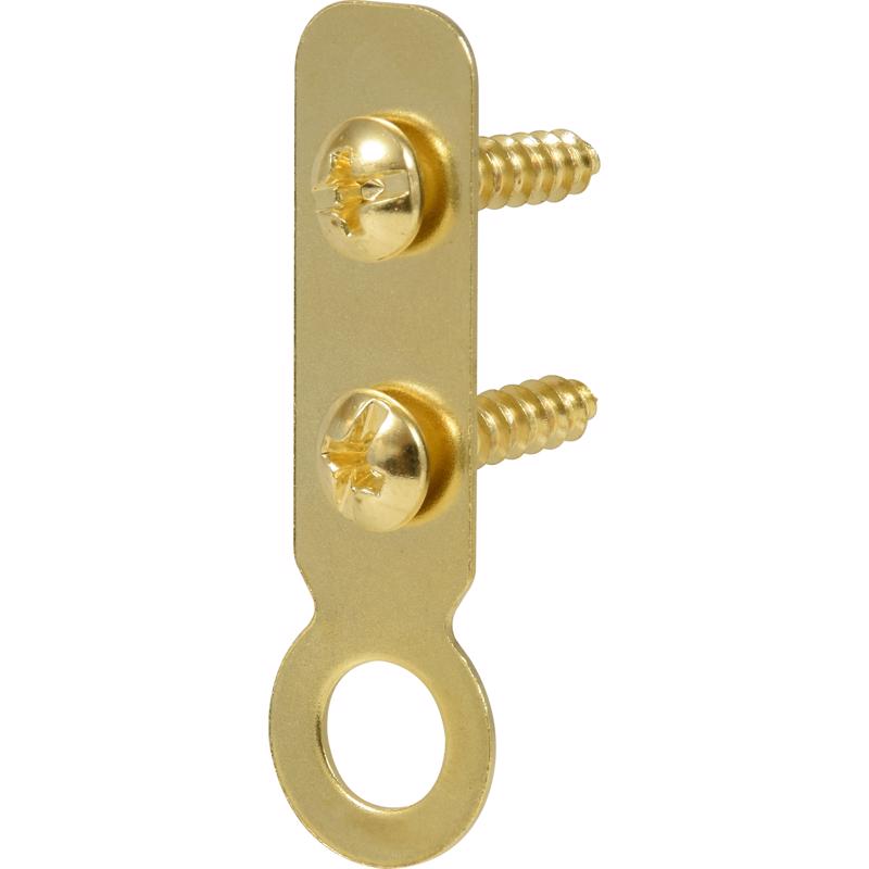 HILLMAN Steel-Plated Large Ring Hanger 4 pk, Pack of 10