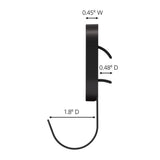 3M Steel Drywall Hooks 1 pk